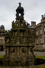 The Palace of Holyroodhouse in Edinburgh.